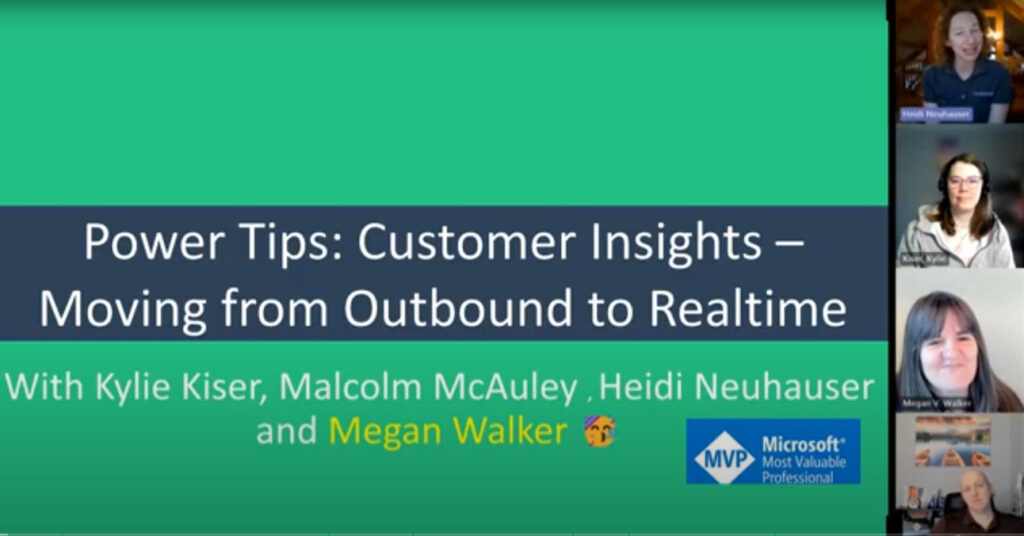 Customer Insights - Moving from Outbound to Realtime Marketing
