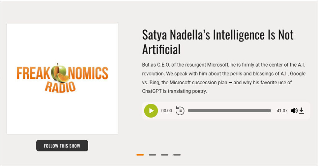 Satya Nadella’s Intelligence Is Not Artificial
