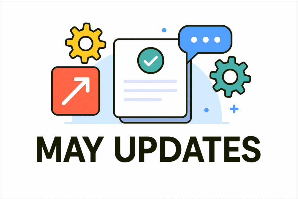 May 2025 Update