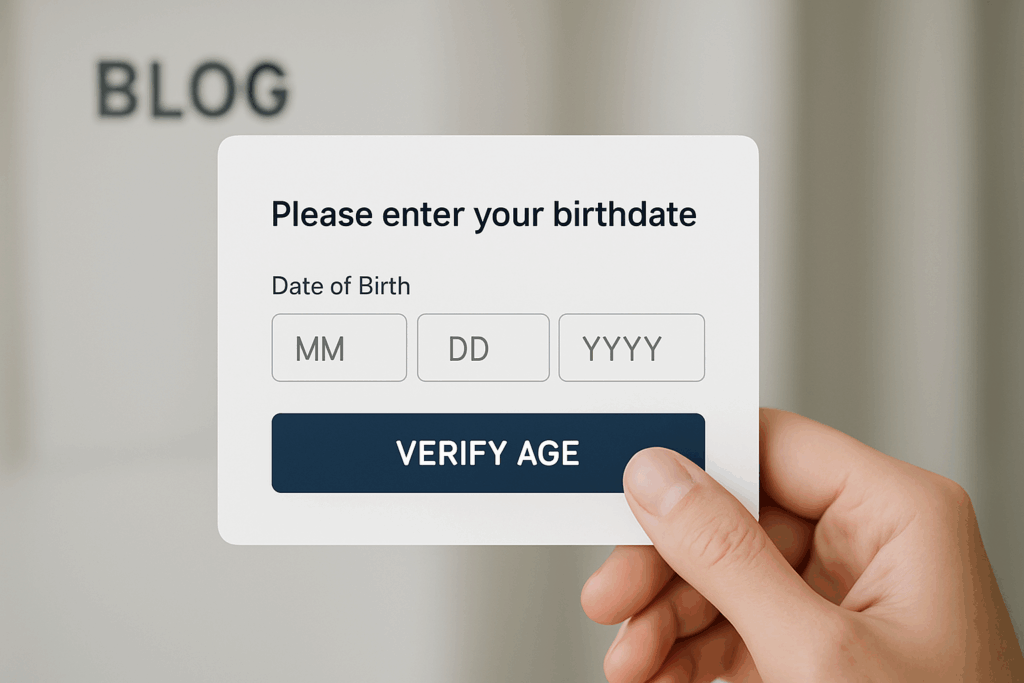 Adding Age Verification To A Realtime Marketing Form Or Landing Page